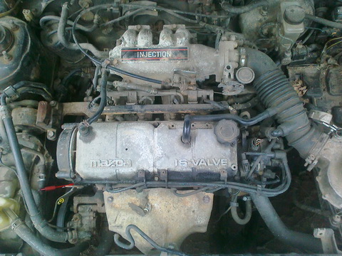 Подержанные Автозапчасти Mazda MX-3 1994 1.6 машиностроение хэтчбэк 2/3 d.  2012-08-10